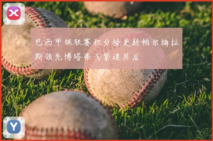 巴西甲级联赛积分榜更新帕尔梅拉斯领先博塔弗戈紧追其后